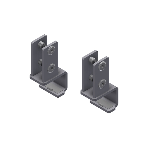 Комплект кронштейнов для крепления торцевого экрана KS-01 Комплект кронштейнов для крепления торцевого экрана KS-01