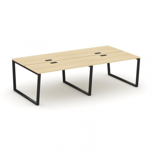 Style Project Рабочая станция 2-х сторон. SN-6T2.DRS-032 Акация Лорка/Металл Антрацит/Заглушка Пласт фото 6