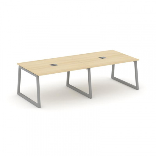 Style Project Стол переговорный SN-5T1.SPRG-044 Акация Лорка/Металл Антрацит/Заглушка Металл Антраци фото 21