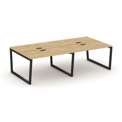 Style Project Рабочая станция 2-х сторон. SN-5T2.DRS-042 Акация Лорка/Металл Антрацит/Заглушка Пласт