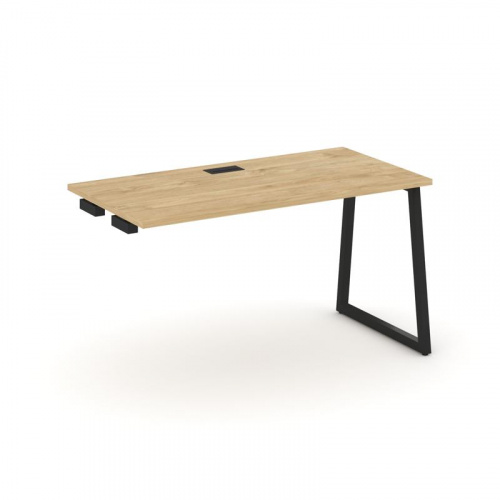 Style Project Стол-приставка к опор. элем. SN-4T1.OPRS-021 Акация Лорка/Металл Антрацит/Заглушка Пла