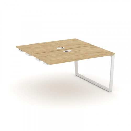 Style Project Стол-приставка к опор. элем. SN-6T2.DPRS-013 Акация Лорка/Металл Антрацит/Заглушка Пла фото 3