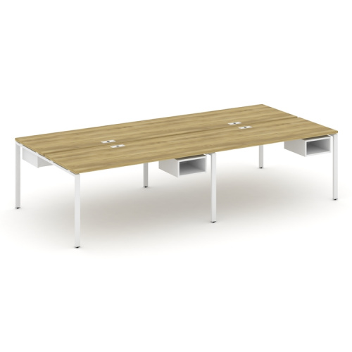 Бенч-система на 4 места с подвесными тумбами Concept CN.DRS-124 фото 9