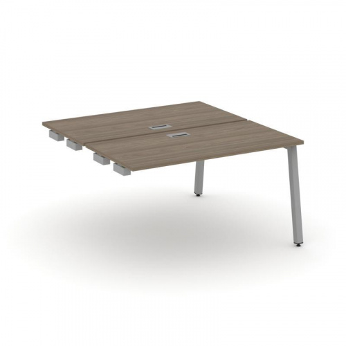 Style Project Стол-приставка к опор. элем. SN-5A.DPRS-002 Дуб Табак/Металл Белый 1180*1232*750 фото 14