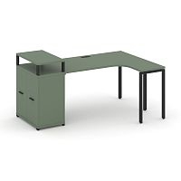 Стол эргономичный с опорным распашным шкафом Concept CN.SA-212(R)