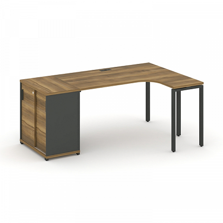 Стол эргономичный с опорным шкафом-купе Concept CN.SA-218(R)