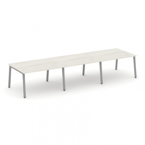 Style Project Стол переговорный SN-6A.SPRG-052.3 Акация Лорка/Металл Антрацит 3540*1180*750 фото 12