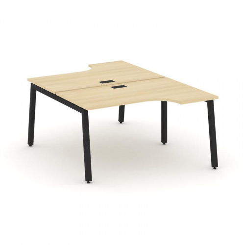 Style Project Рабочая станция эргоном. SN-5A.DRPA-002 Дуб Наварра/Металл Антрацит 1580*1232/1992*750 фото 11