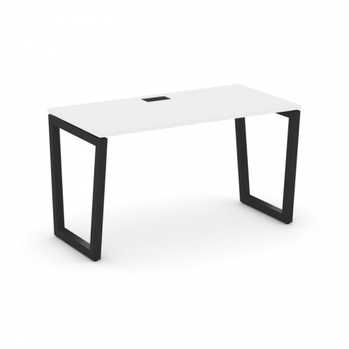 Style Project Стол письменный SN-5T2.SP-021 Акация Лорка/Металл Антрацит/Заглушка Пластик Черный 980 фото 7