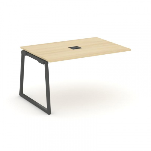 Style Project Проходной наб. элем. перег. стола SN-4T1.NSPRG-002 Акация Лорка/Металл Антрацит/Заглуш фото 28