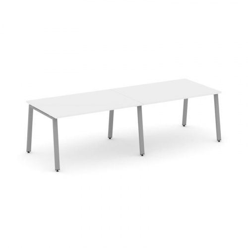 Style Project Стол переговорный SN-6A.SPRG-014.3 Дуб Наварра/Металл Белый 3160*980*750 фото 14
