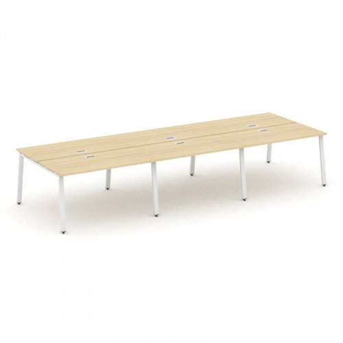 Style Project Рабочая станция 2-х сторон. SN-6A.DRS-081 Дуб Табак/Металл Белый 2940*1632*750 фото 19 Style Project Рабочая станция 2-х сторон. SN-6A.DRS-081 Дуб Табак/Металл Белый 2940*1632*750 фото 19