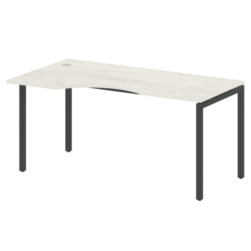 Стол криволинейный левый на П-обр. м/к Metal System Quattro 40БП.СА-1 (L) фото 11