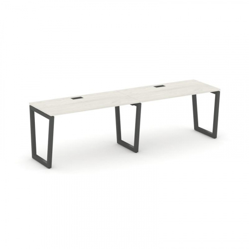 Style Project Рабочая станция 1 сторон. SN-5T2.ORS-023 Акация Лорка/Металл Антрацит/Заглушка Пластик фото 24