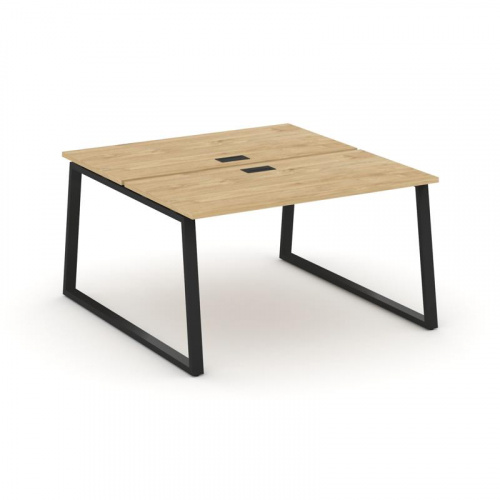 Style Project Рабочая станция 2-х сторон. SN-6T1.DRS-003 Акация Лорка/Металл Антрацит/Заглушка Пласт