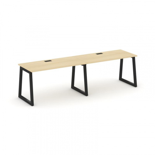 Style Project Рабочая станция 1 сторон. SN-5T1.ORS-004 Акация Лорка/Металл Антрацит/Заглушка Пластик фото 7