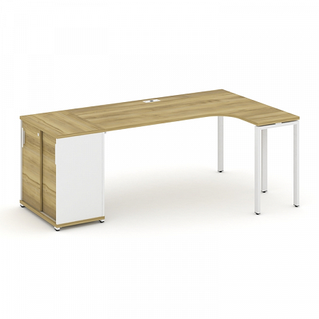 Стол эргономичный с опорным шкафом-купе Concept CN.SA-218(R)