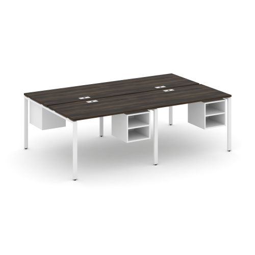 Бенч-система на 4 места с подвесными тумбами Concept CN.DRS-126 фото 8