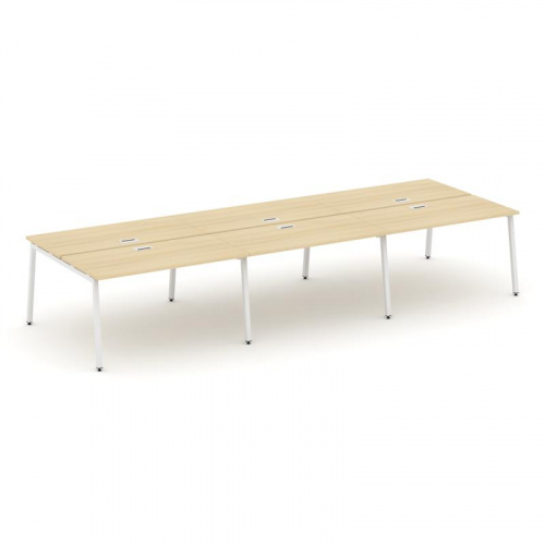 Style Project Рабочая станция 2-х сторон. SN-4A.DRS-081 Дуб Табак/Металл Белый 2940*1632*750 фото 23 Style Project Рабочая станция 2-х сторон. SN-4A.DRS-081 Дуб Табак/Металл Белый 2940*1632*750 фото 23