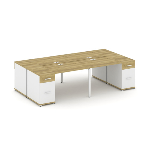 Бенч-система на 4 места с 2 опорными тумбами Concept CN.DRS-429 фото 11 Бенч-система на 4 места с 2 опорными тумбами Concept CN.DRS-429 фото 11