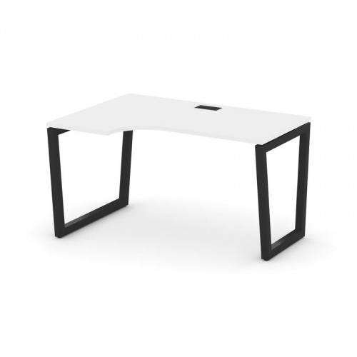 Style Project Стол рабочий эргоном. SN-5T2.SPA-022(L) Акация Лорка/Металл Антрацит/Заглушка Пластик фото 7