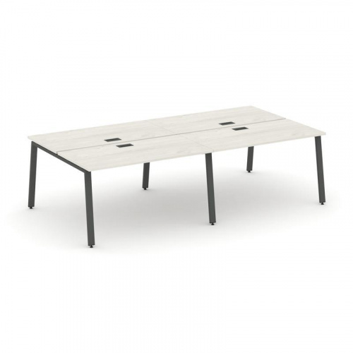 Style Project Рабочая станция 2-х сторон. SN-6A.DRS-051 Антрацит/Металл Антрацит 1960*1632*750 фото 18