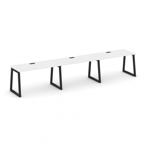 Style Project Рабочая станция 1 сторон. SN-5T1.ORS-041 Акация Лорка/Металл Антрацит/Заглушка Пластик фото 4