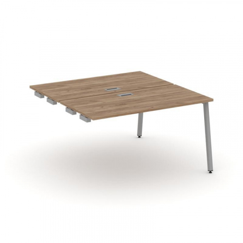 Style Project Стол-приставка к опор. элем. SN-4A.DPRS-011 Дуб Наварра/Металл Белый 980*1432*750 фото 7