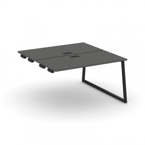 Style Project Стол-приставка к опор. элем. SN-4T1.DPRS-014 Акация Лорка/Металл Антрацит/Заглушка Пла фото 5