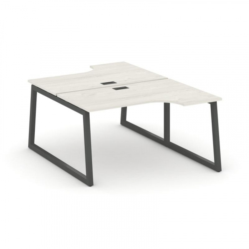 Style Project Рабочая станция эргоном. SN-5T1.DRPA-021 Акация Лорка/Металл Антрацит/Заглушка Пластик фото 24