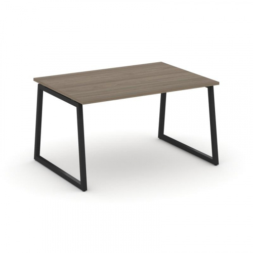 Style Project Стол переговорный SN-4T1.SPRG-001.3 Акация Лорка/Металл Антрацит 980*980*750 фото 5