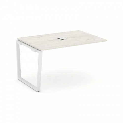 Style Project Проходной наб. элем. перег. стола SN-6T2.NSPRG-001 Акация Лорка/Металл Антрацит/Заглуш фото 13