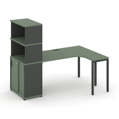 Стол эргономичный с опорным шкафом-купе Concept CN.SA-221(R)