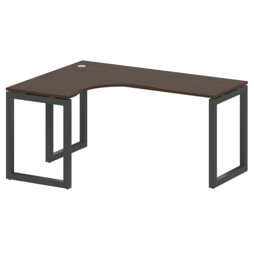 Стол криволинейный левый на О-обр. м/к Metal System Quattro 50БО.СА-4 (L) фото 13