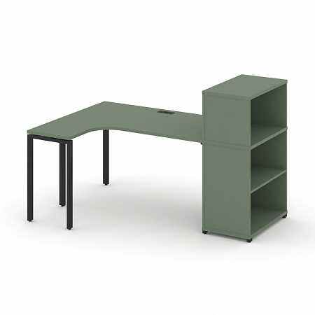Стол эргономичный с опорным стеллажом Concept CN.SA-205(L)