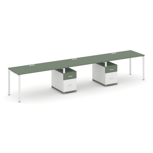 Бенч-система на 3 места с 2 опорными тумбами Concept CN.ORS-339 фото 5