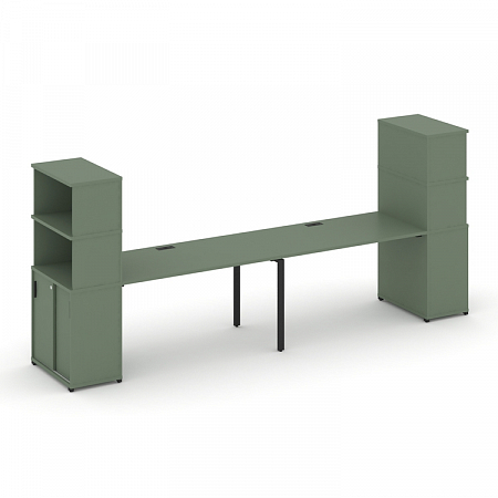 Бенч-система с опорным шкафом-купе Concept CN.ORS-242