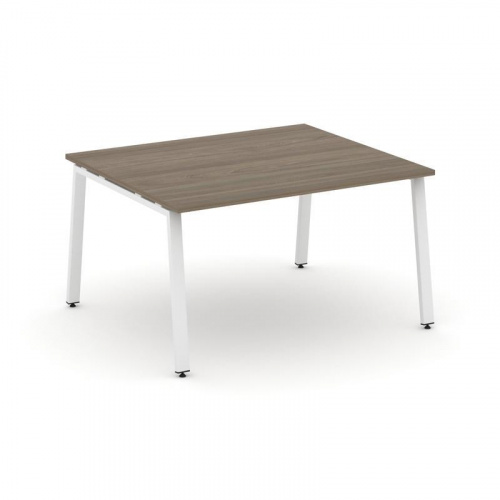 Style Project Стол переговорный SN-6A.SPRG-032.3 Тиквуд Светлый/Металл Белый 1180*1180*750 фото 22