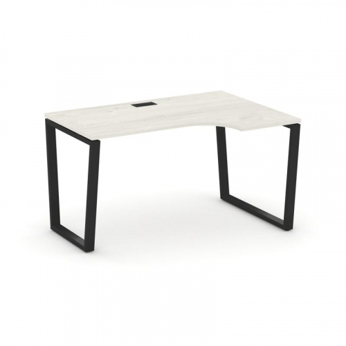 Style Project Стол рабочий эргоном. SN-6T2.SPA-002(R) Акация Лорка/Металл Антрацит/Заглушка Пластик фото 9 Style Project Стол рабочий эргоном. SN-6T2.SPA-002(R) Акация Лорка/Металл Антрацит/Заглушка Пластик фото 9