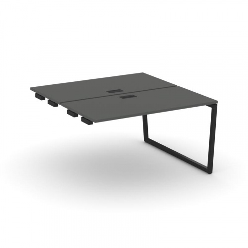 Style Project Стол-приставка к опор. элем. SN-4T2.DPRS-012 Акация Лорка/Металл Антрацит/Заглушка Пла фото 9