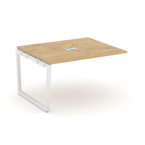 Style Project Проходной наб. элем. перег. стола SN-5T2.NSPRG-034 Акация Лорка/Металл Антрацит/Заглуш фото 3