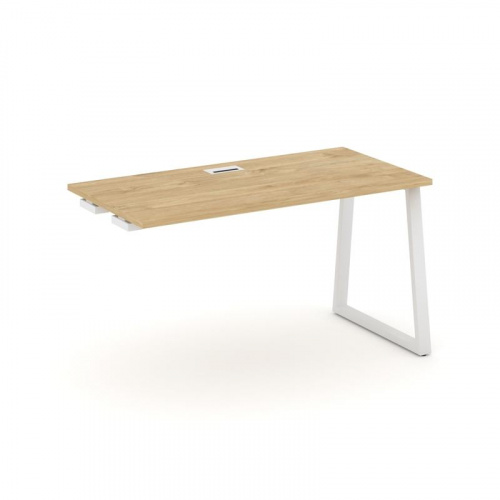 Style Project Стол-приставка к опор. элем. SN-6T1.OPRS-013 Акация Лорка/Металл Антрацит/Заглушка Пла фото 3