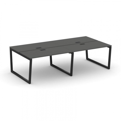 Style Project Рабочая станция 2-х сторон. SN-5T2.DRS-042 Акация Лорка/Металл Антрацит/Заглушка Пласт фото 5