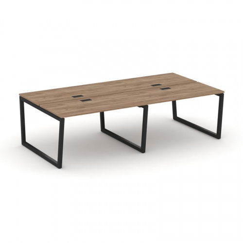 Style Project Рабочая станция 2-х сторон. SN-5T2.DRS-042 Акация Лорка/Металл Антрацит/Заглушка Пласт фото 7