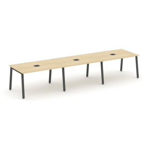 Style Project Стол переговорный SN-6A.SPRG-022 Белый/Металл Белый 3540*980*750 фото 21