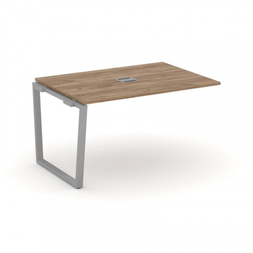 Style Project Проходной наб. элем. перег. стола SN-6T2.NSPRG-001 Акация Лорка/Металл Антрацит/Заглуш фото 10