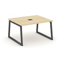 Style Project Стол переговорный SN-5T1.SPRG-032 Акация Лорка/Металл Антрацит/Заглушка Металл Антраци