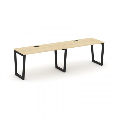 Style Project Рабочая станция 1 сторон. SN-5T2.ORS-023 Акация Лорка/Металл Антрацит/Заглушка Пластик фото 6