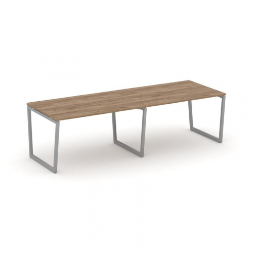 Style Project Стол переговорный SN-4T2.SPRG-011.3 Акация Лорка/Металл Антрацит 1960*980*750 фото 9