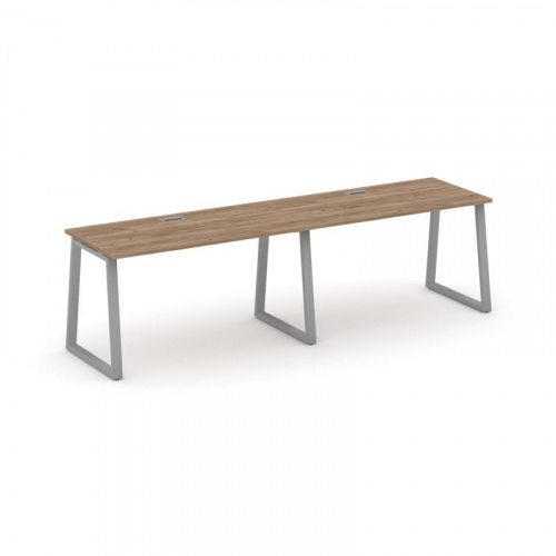 Style Project Рабочая станция 1 сторон. SN-6T1.ORS-003 Акация Лорка/Металл Антрацит/Заглушка Пластик фото 10